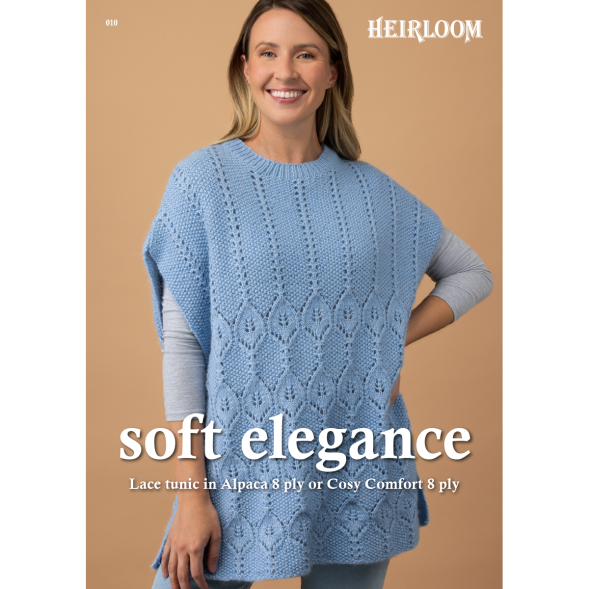 Pattern - Women - Knit 8ply - Soft elegance