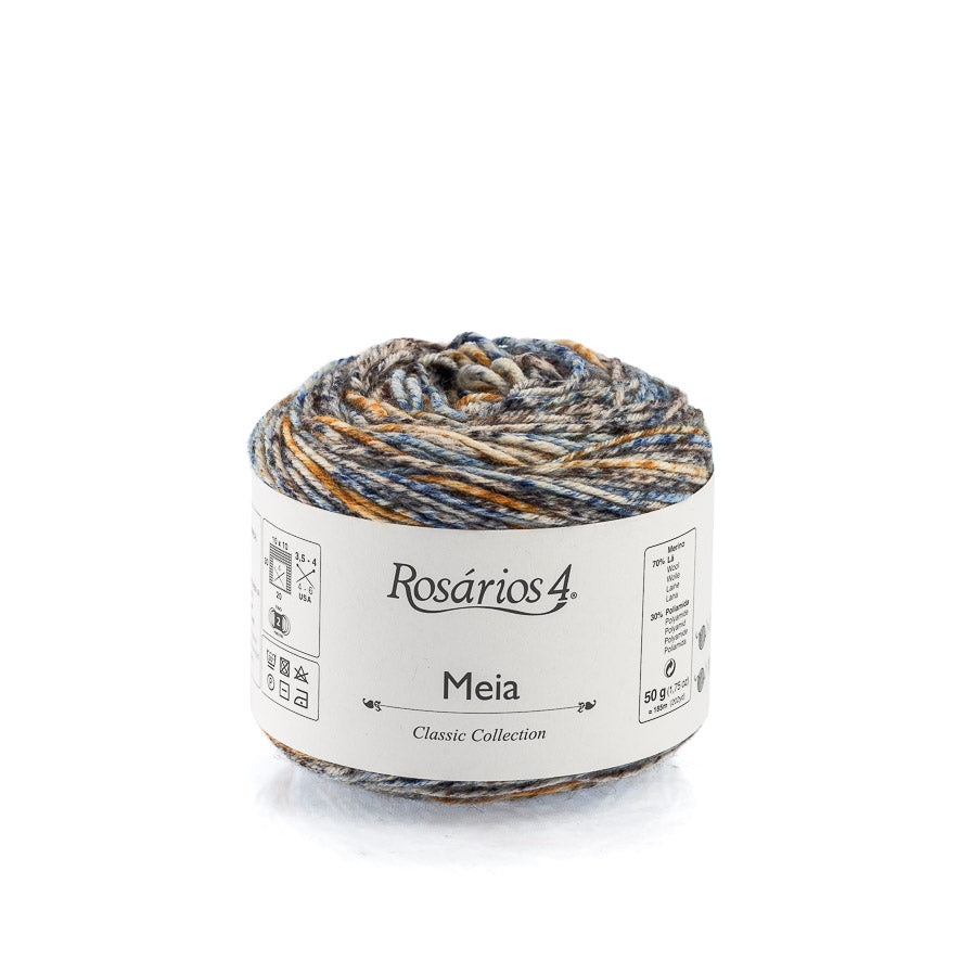 Rosarios 4 - 4 ply - Meia Print Socks