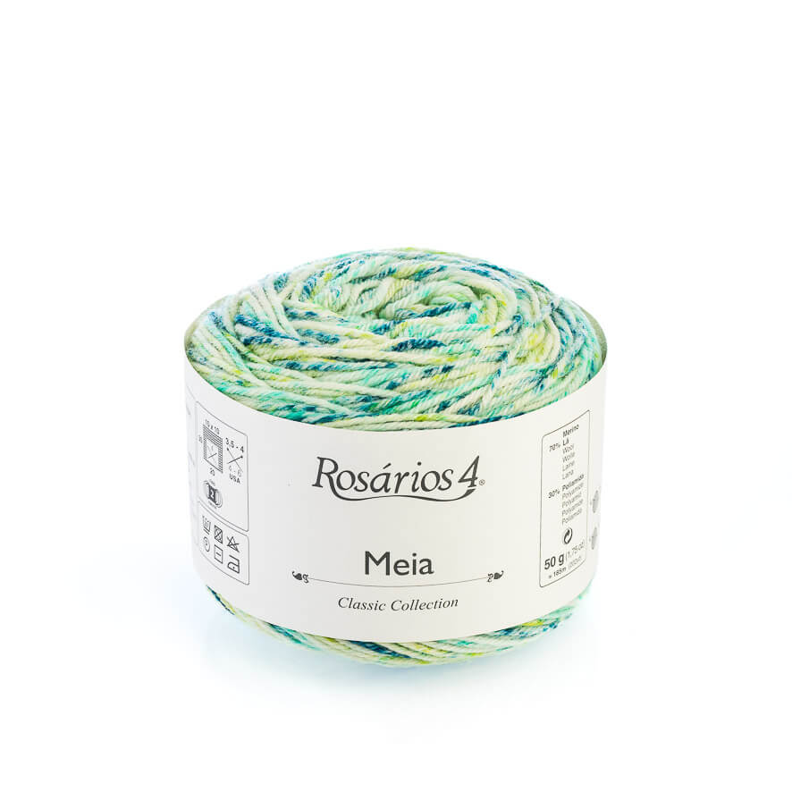 Rosarios 4 - 4 ply - Meia Print Socks
