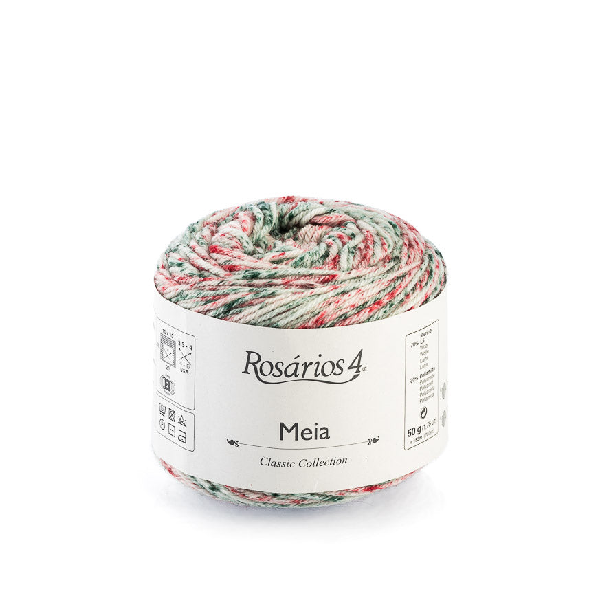 Rosarios 4 - 4 ply - Meia Print Socks