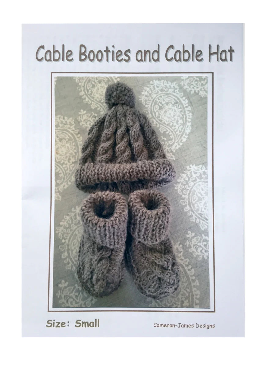 Bootie and Beanie Kit - Alpaca Yarns