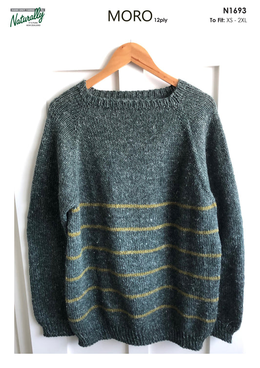 Pattern - Adult unisex - Knit 12ply - Jumper - N1693