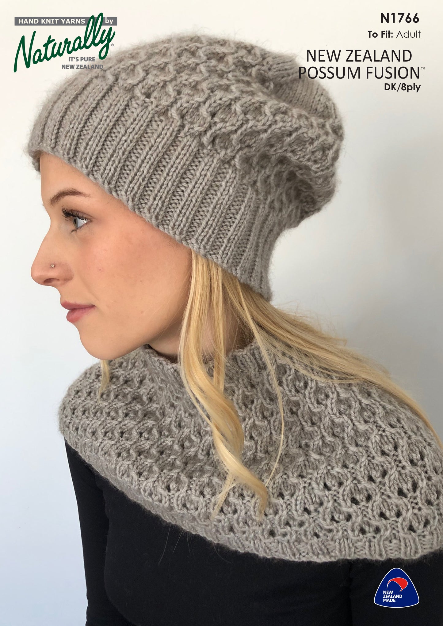 Patterns - Accessories - Beanie & Cowl N1766