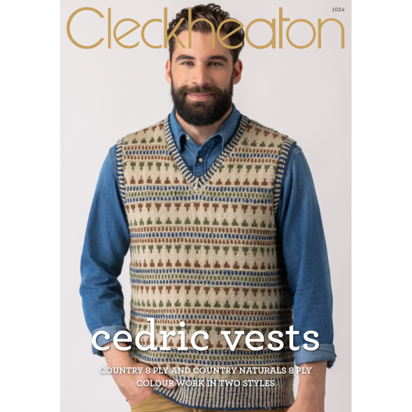 Pattern - Men - Knit 8ply - Cedric Vests