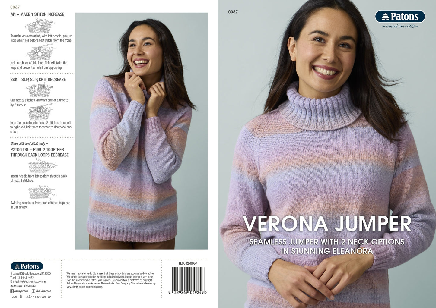 Patons - Knitting - Women - Verona Jumper - 0067