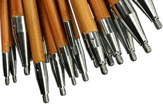 Interchangeable Tips - 4'' - ChiaoGoo Spin Bamboo