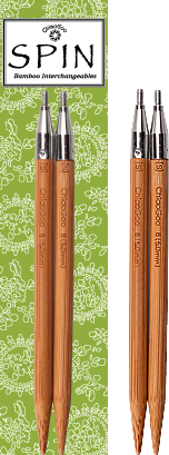 Interchangeable Tips - 4'' - ChiaoGoo Spin Bamboo