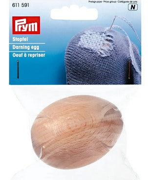 Darning Egg - Natural Wood - Prym