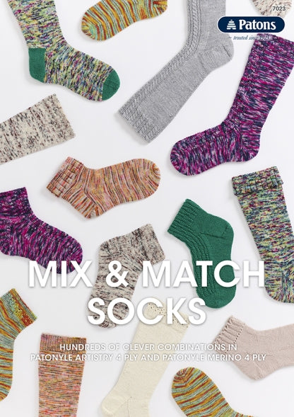 Patons - Mix & Match Socks - 4ply - 7023