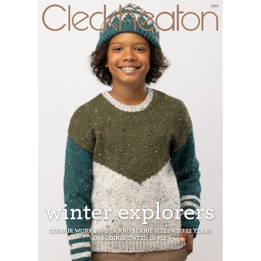 Pattern - Children 4-12years - Knit 10ply - Winter Explorers