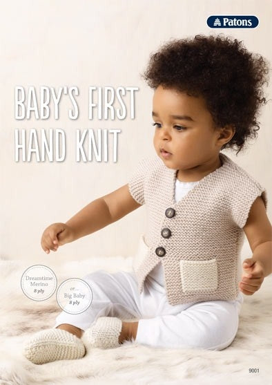 Pattern - Children - Knit 8ply - Baby’s First Hand Knit