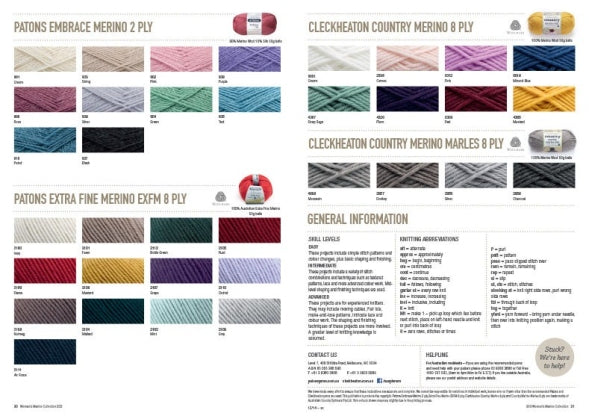 Patons Womens Merino Collection