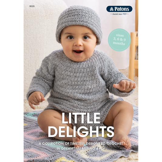 Pattern - Children 0-12month - Crochet 4 ply - Little Delights
