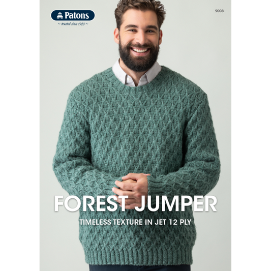 Pattern - Men - Knit 12 ply - Forest Jumper