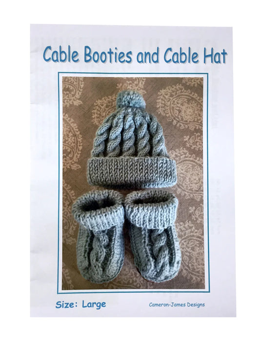 Bootie and Beanie Kit - Alpaca Yarns