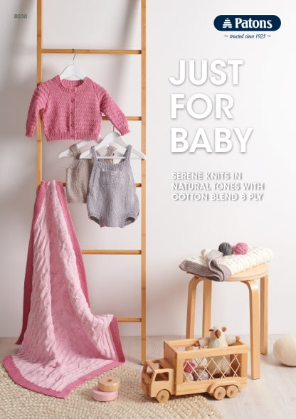 Pattern - Baby - Knit 8ply - Just for Baby