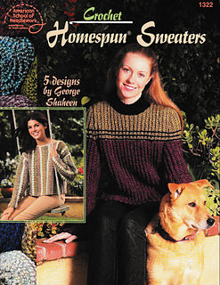 Homespun Sweaters - 1322 Crochet