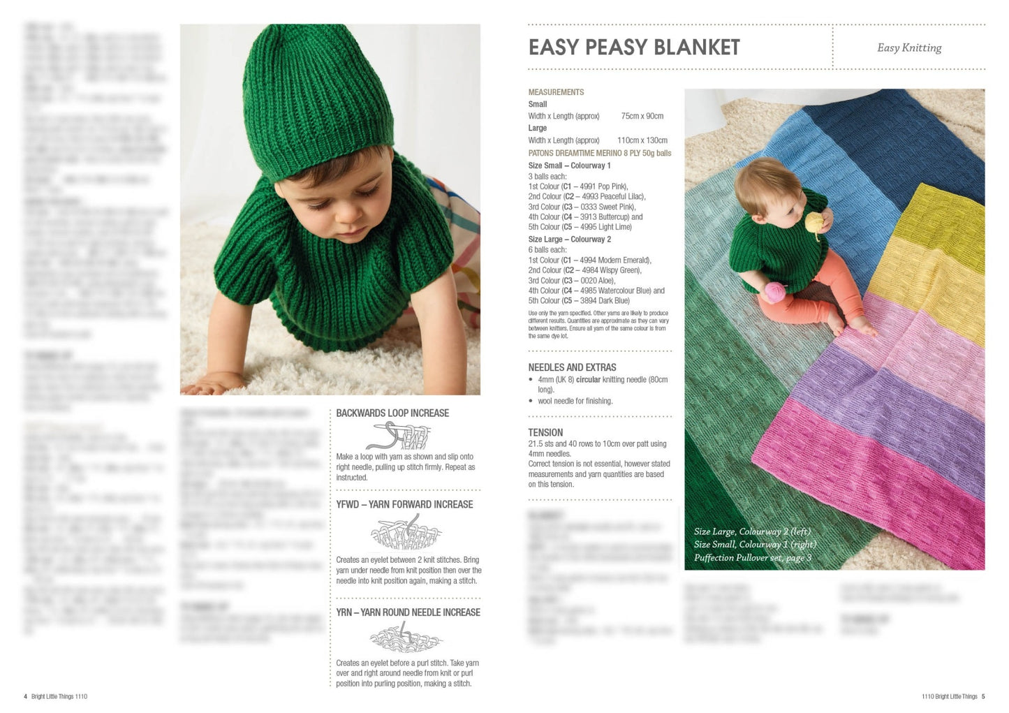 Bright little things - Knit - 4 & 8ply