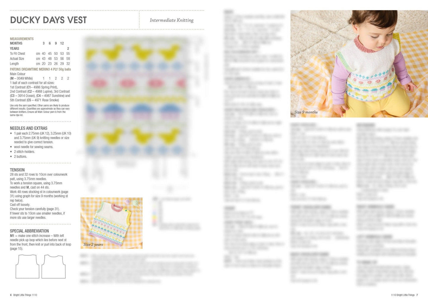 Bright little things - Knit - 4 & 8ply