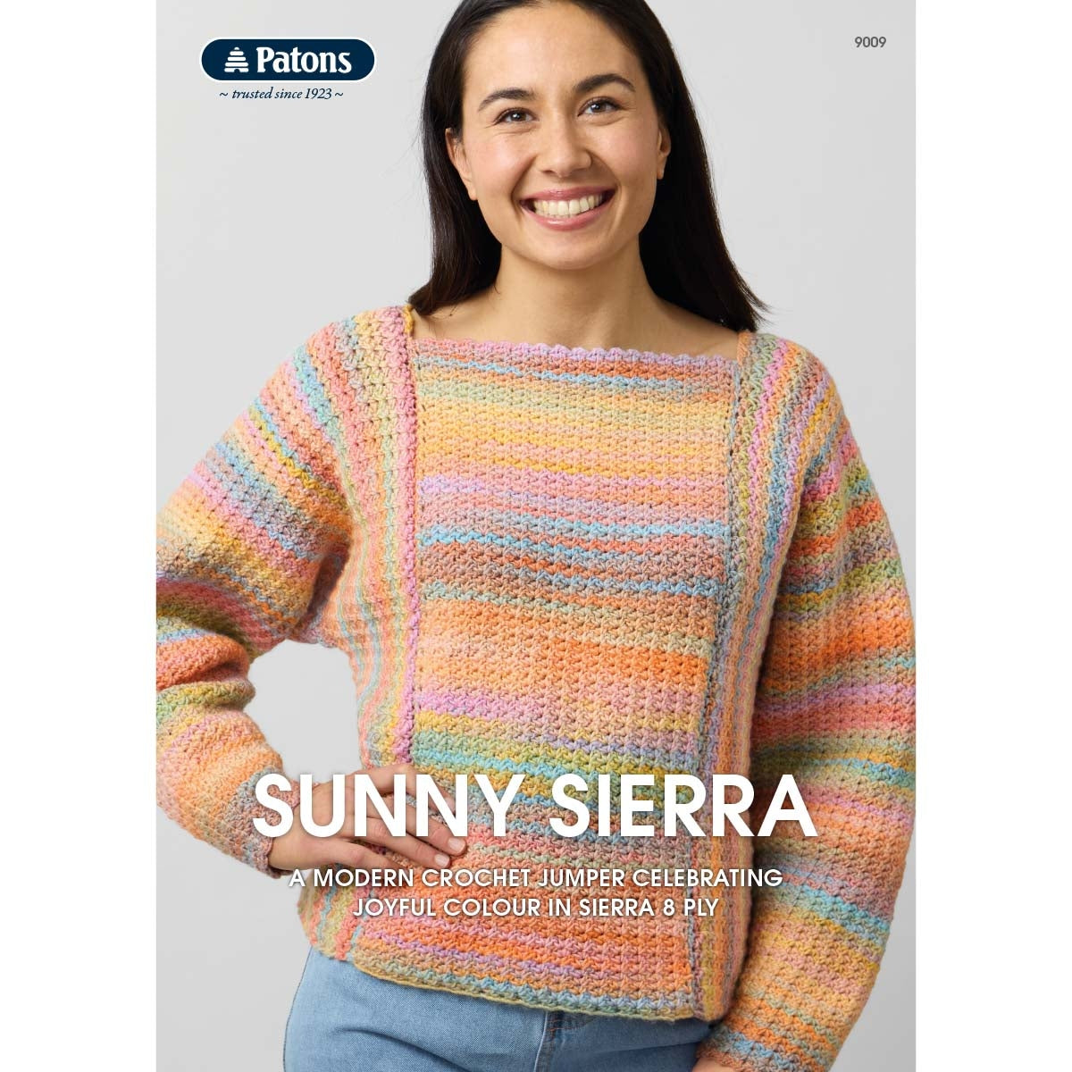 Patons - Crochet Pattern - 8 ply - Sunny Sierra - 9009