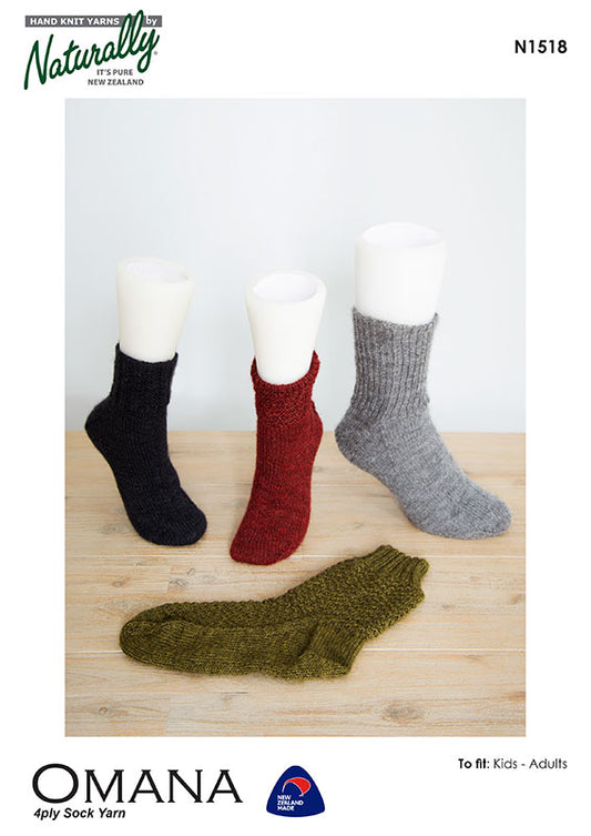 Pattern - Knitting - Sock - N1518